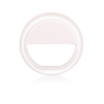 

Led Fill Light Artifact Usb Charging Led Selfie Artifact Ring Heart-Shaped Fill-In Light