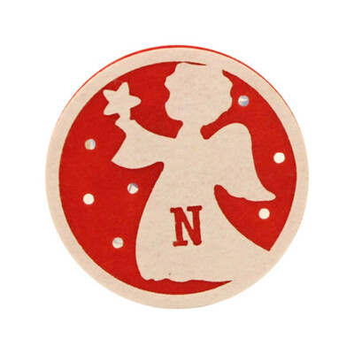 

Household Christmas Decoration Cute Cartoon Shape Pattern Coaster Heat Insulation Coffee Mats Coasters