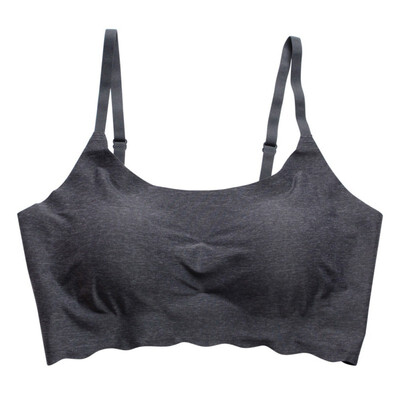 

Women Shakeproof Bra Wire Free Seamless Push Up Intimates Underwear Tops Female Adjustable Comfortable Padded Bras