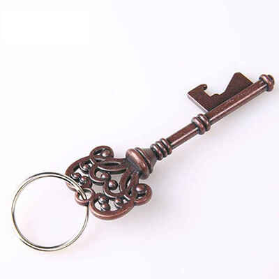 

Retro Metal Portable Key Beer Bottle Opener Ring Bar Hangings Keychain for Wedding Party