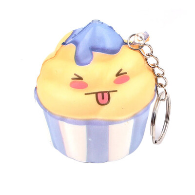 

Tailored Cute Ice Cream Stress Reliever Keychain Scented Slow Rising Toy
