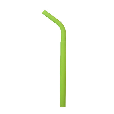 

Gobestart Color Practical Reusable Washable Food Grade Silicone Drinking Bent Straw