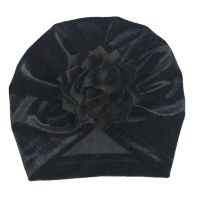 

Newborn Baby Girl hat Soft Cute Turban Knot Hospital Hats Toddler Flower Caps Headwear