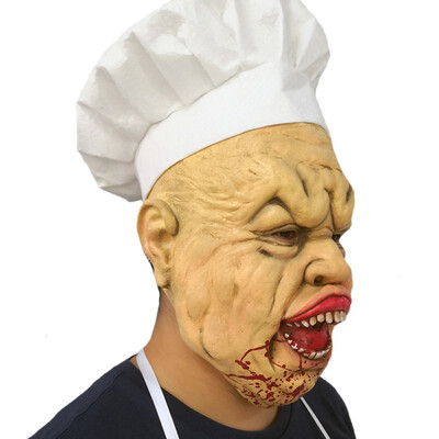 

Creative Environmental Protection Latex Mask Simulation Double Chin Headgear Animal Shaped Masks Halloween Mask Party Cosplay