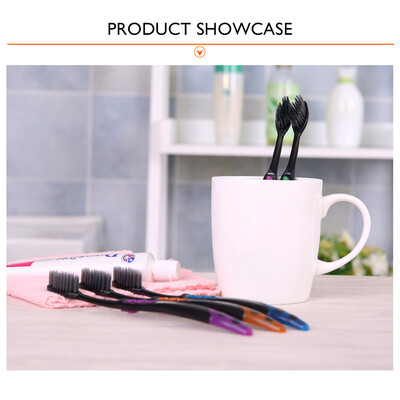 

〖Follure〗10 PC Supervalu Household Fine Wool Bamboo Charcoal Toothbrush