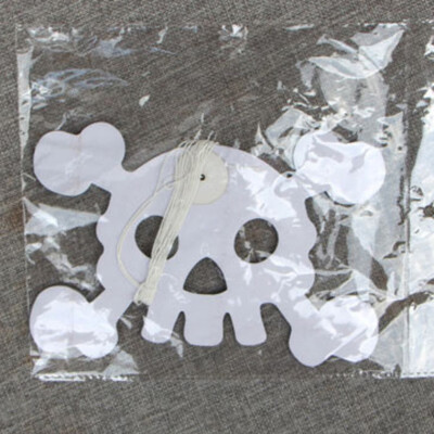 

Skeleton Ghost Spider Pumpkin Paper Flowers For Halloween Party Decoration Props Beautiful Lovely Paper Garlands