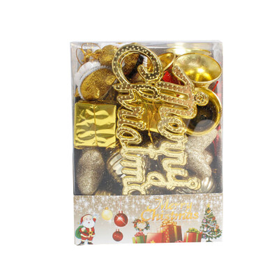 

28Pcs Christmas Santa Ball Star Gift Box Hanging Ornament Tree Window Home Decor