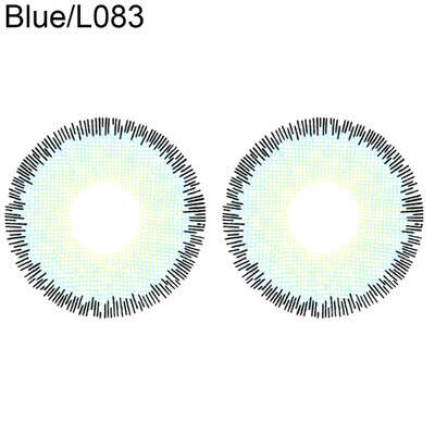 

1 Pair Unisex Fashion Lenses Brown Hazel Green Blue Gray Coloured Contact Lens