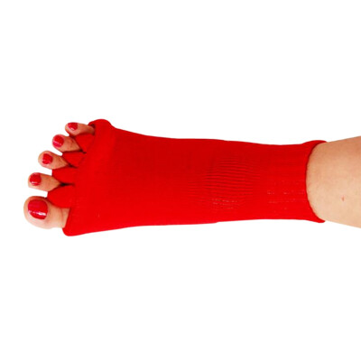 

Cycling Socks Five Toe Sock Orthotics Separators For Toes Bunion Corrector Orthopedic Hallux Valgus Posture Correction Ectropion