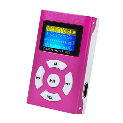 

MP3 player USB mini MP3 player LCD screen support 32GB micro sd tf card