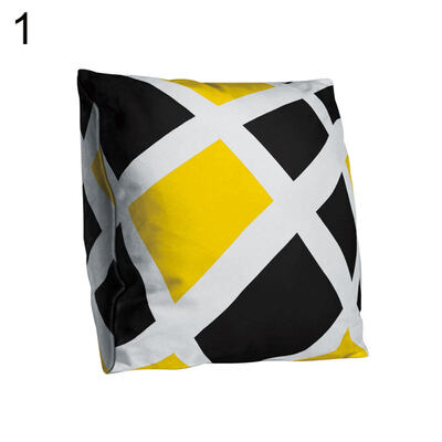 

Stripe Flamingo Square Throw Pillow Protector Case Cushion Cover Sofa Bed Decor