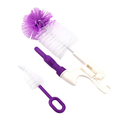 

360 Degree Sponge Cleaner Brush Baby Bottle Cleaner Brush
