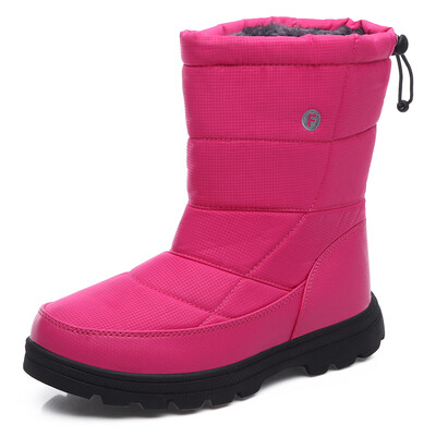 

Warm Snow Boots Mid Calf Snow Boot Women Men Winter Warm Boots with Warm Inner Lining