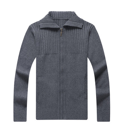 

Toponeto Mens New Style Fashion Knitted Cardigan Sweater Coat Fashion Warm Sweaters