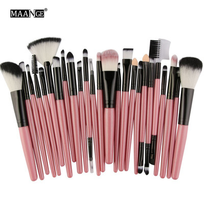 

25pcs Professional Makeup Brushes Eye Shadows Foundation Lipsticks Powder Make Up Brushes Tools Maquiagem Cosmetics