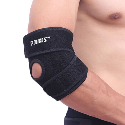 

Elastic Elbow Brace Support Guard Arm Band Pads Wraparound Exercise Training