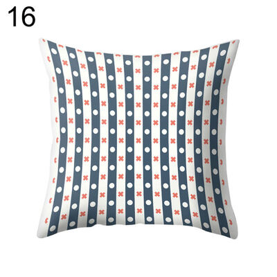 

Shell Wave Square Throw Pillow Protector Case Cushion Cover Bedding Articles
