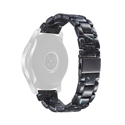 

〖Follure〗Luxury Crystal Resin Agate Beads Watch Band Strap For Samsung Galaxy watch 42mm