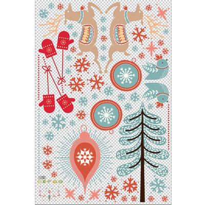 

Gobestart Merry Christmas Home Household Room Wall Sticker Mural Decor Decal Removable New