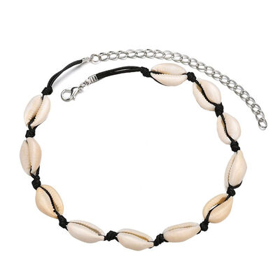 

Women Girls Coconut Necklace Alloy Clavicle Chains Short Style Fashion Jewelry Birthday Gifts