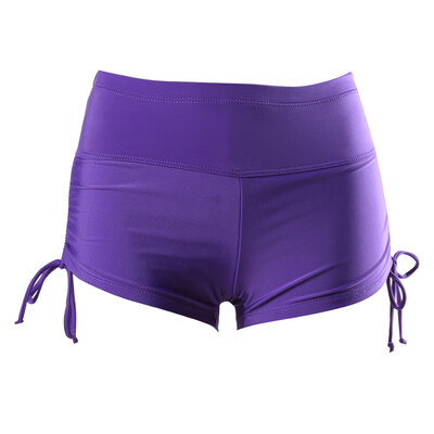

Summer Womens Beach Surfing Shorts Moisture Wicking Quick Dry Black Swim Shorty Shorts Pantalones Cortos Mujer