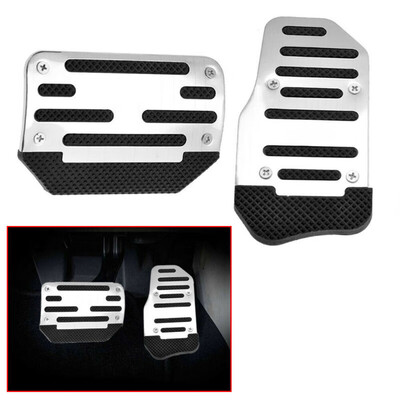 

2pcs Universal Automatic Car Gas Accelerator Brake Pedals Pad Cover Non-Slip Set