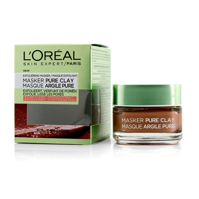 

LOREAL - Skin Expert Pure Clay Mask - Exfoliate & Refine Pores 50ml17oz