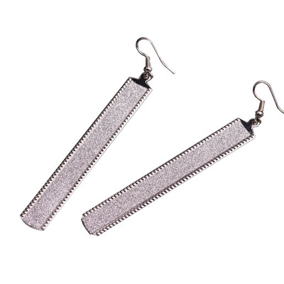 

Womens New Year Gift 2019 Gold Silver Color Style Drop Earring Long Ear Jewelry Good Quality