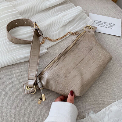 

Tailored Women 2019 New Fashion Pockets Chest Bag Casual Shoulder Bag Messenger Bag