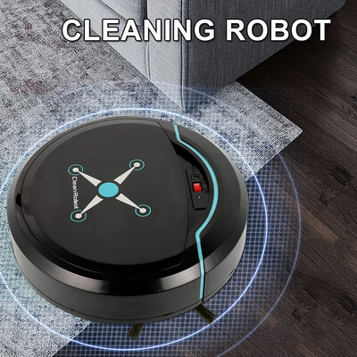 

New Upgraded Smart Cleaning Robot Vacuum Cleaner Dust Hair Collector Rechargeable