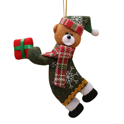 

Tailored Christmas Ornaments Gift Santa Claus Snowman Tree Toy Doll Hang Decorations