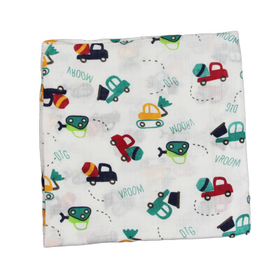 

Soft Large 100 Cotton Muslin Swaddle Squares Blanket for Baby 120x120 cm Nice
