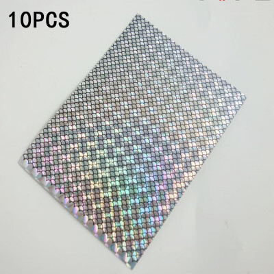 

Holographic Film Tape 10pcs Set 10cm7cm 3 Colors Hologram Paper For Lures Flies