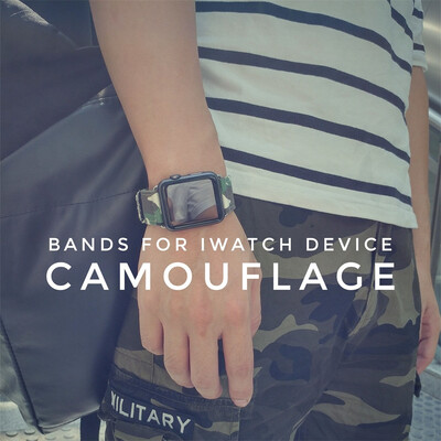 

〖Follure〗Canvas Watch Band Strap For Apple Watch Series 321 42MM