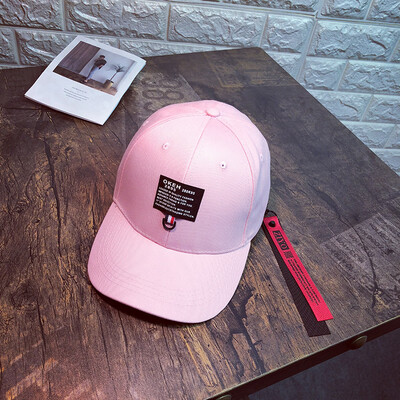 

Korean version of the new letter long belt baseball cap tide men&women fashion cap spring summer outdoor sun hat couple hat