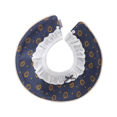 

Baby Cute Cotton Bib Burp Cloth Lace Waterproof Drooling Teething Bibs Print Pattern Towels