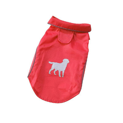 

Summer Outdoor Puppy Pet Rain Coat with Reflective Stripe Waterproof Jackets Raincoat for Dogs Cats Apparel Clothes