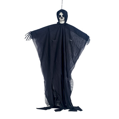 

Halloween 2019 Gauze Simulation Skull Hanging Ghost Hanging Decoration IndoorOutdoor Specter Party Ornament Props