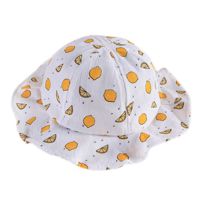 

Spring Baby Boys Girls Toddler Print Bucket Hats Caps Reversible Sun Headwear