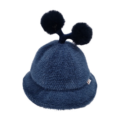 

Autumn Winter Baby Hat Warm Solid Kids Cap Boys Girls Children Bucket Hat Outdoor Winter Child Beach Sun Cap New