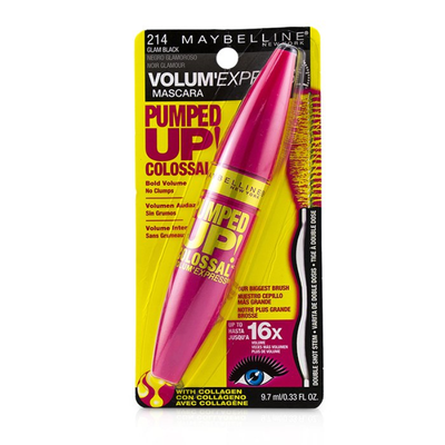 

MAYBELLINE - Volum Express Pumped Up Colossal Mascara - 214 Glam Black 97ml033oz