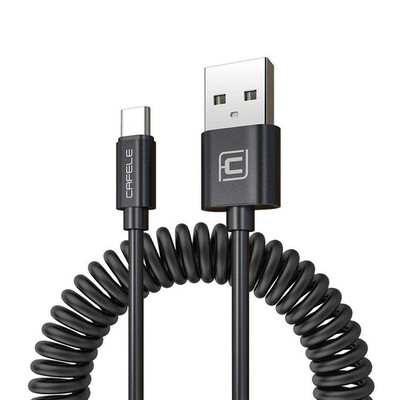 

Cafele Cable Type C Type-C Cable for Xiaomi A1 USB C Cable for Xiaomi 8 Samsung S9 Huawei P20 Mobile Charger Cable