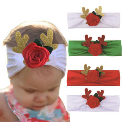 

Baby Toddler Headband Hairband Soft Elastic Newborn Girls Flower Hair Band