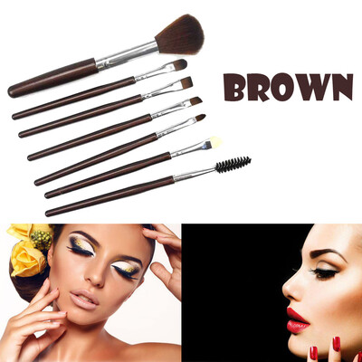 

Gobestart 7 Pcs Silicone Makeup Brush EyeShadow Brush Cosmetics Blending Brush Tool