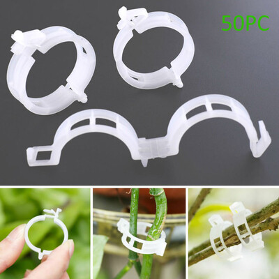 

Gobestart Garden Plant Tomato Vine Pepper Support Clip Plastic Hanging Farming