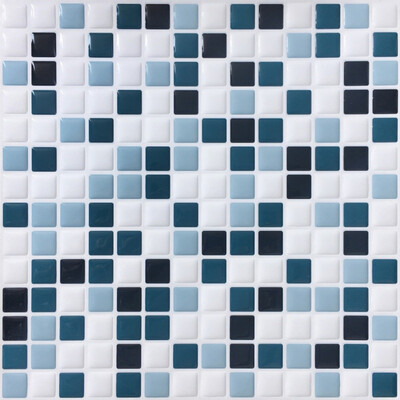 

3D Mosaic Wall Stickers Self Adhesive Removable Irregular Tile Backsplash For Bathroom Kitchen Wall Decor
