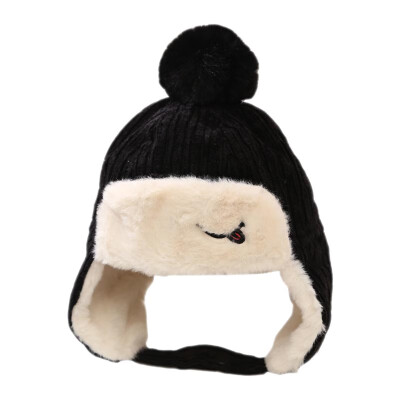 

New Newborn Baby Kids Girls Boys Winter Warm Knit Hat Fur Ball Warm Cute Lovely Beanie Cap Gifts