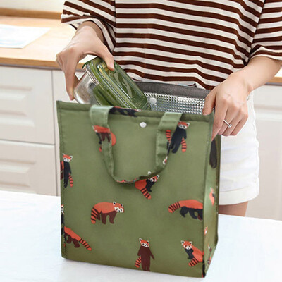 

Toponeto Cute Women Ladies Girls Kids Portable Insulated Lunch Bag Box Picnic Tote Cooler