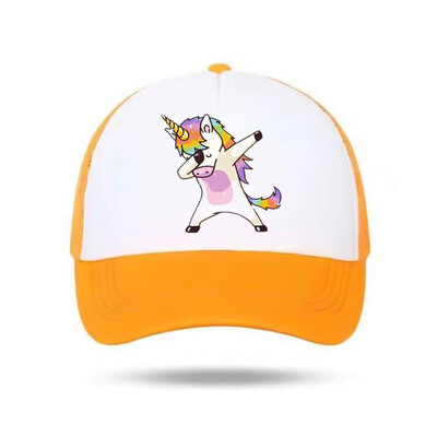 

Unicorn Cap Girls Boy Kids Baseball Cap Summer Sun Hat Adjustable Unique Gift
