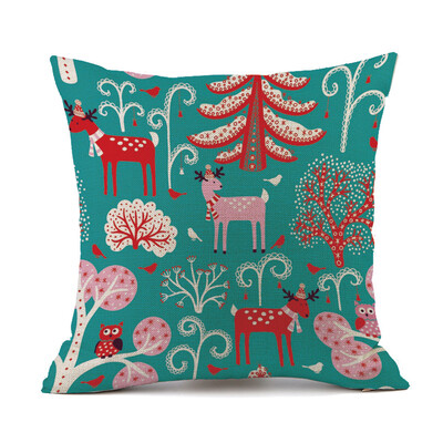 

Tailored Christmas Sofa Bed Home Decoration Festival Pillow Case Cushion Cover